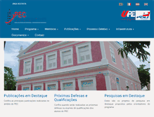Tablet Screenshot of pec.poli.br